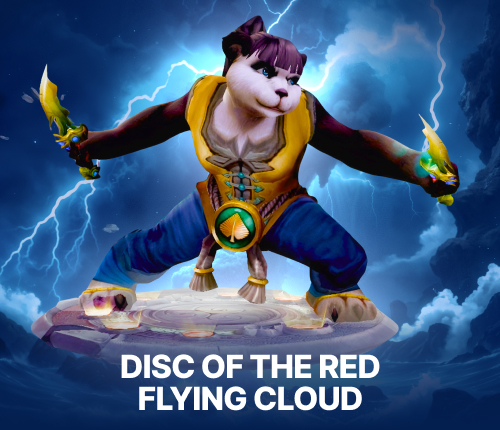 Disc of the Red Flying Cloud Mount